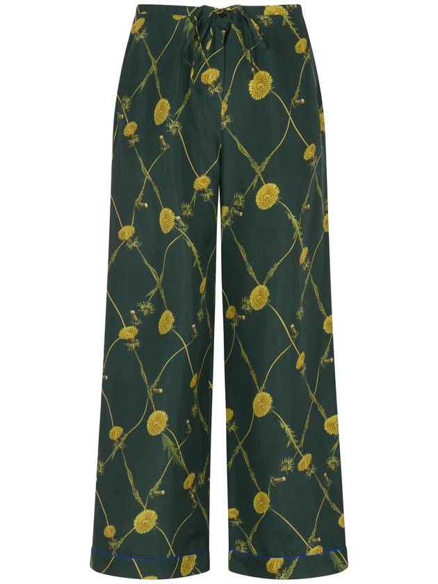 Dandelion floral print flare pants 8082994 - BURBERRY - BALAAN 2