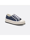 Walk'n'Dior Platform Cotton Low Top Sneaker Blue - DIOR - BALAAN 2