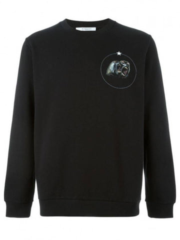 Twin Monkey Star Printing Sweatshirt 16S7311653 001 - GIVENCHY - BALAAN 1