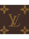 Multiple 2-Fold Bifold Wallet Brown Black - LOUIS VUITTON - BALAAN 6