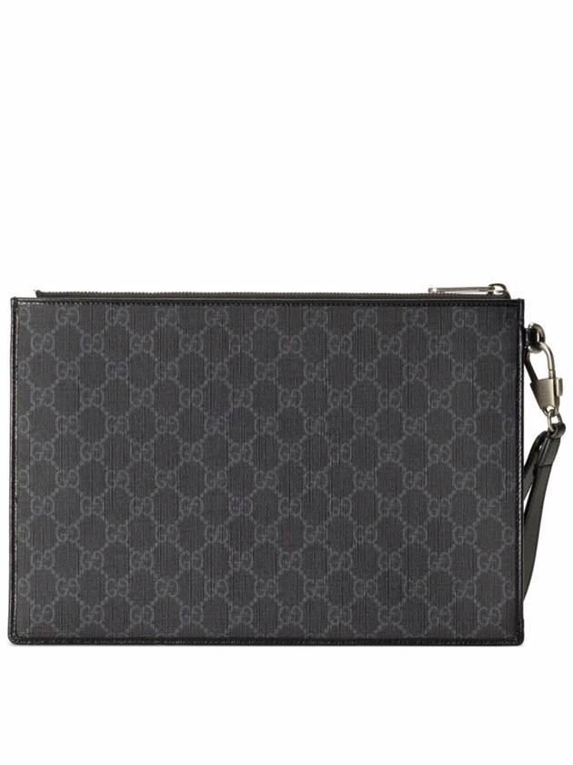 Interlocking G Clutch Bag Black - GUCCI - BALAAN 4