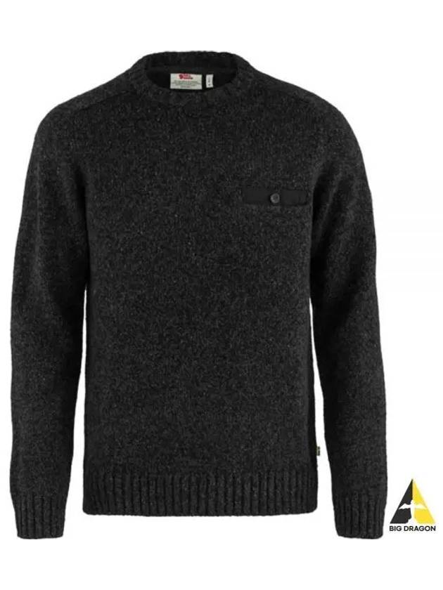 Men s Lada Round Neck Sweater Black 84139550 M - FJALL RAVEN - BALAAN 2