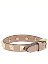 Garavani Rockstud bracelet bracelet pale pink W2J0255 VIT P45 - VALENTINO - BALAAN 5