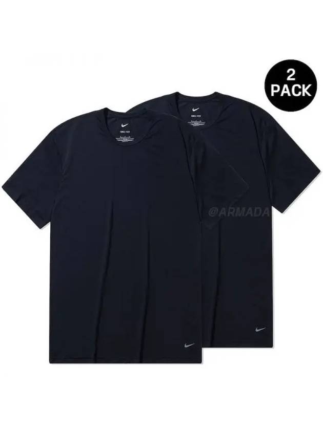 KE1109 Dri Fit Relux Crew Neck Short Sleeve T Shirt 2 Pack Domestic Product GQLO23012688966 - NIKE - BALAAN 1