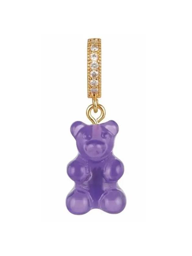 22FW Bear Cubic Pendant Purple NOSTALGIABEAR PAVE PLUM Other 271944 - CRYSTAL HAZE - BALAAN 1