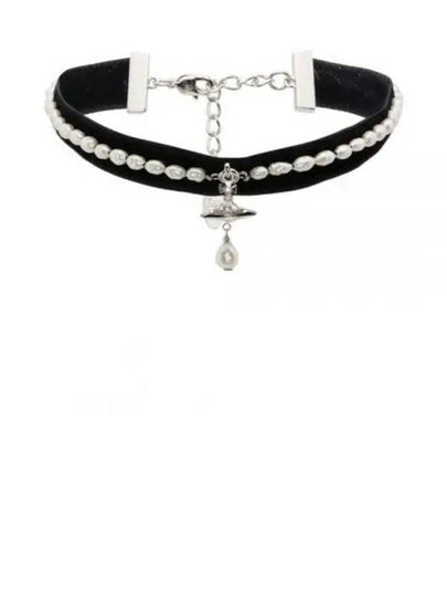 Alexa Choker Necklace Black - VIVIENNE WESTWOOD - BALAAN 2