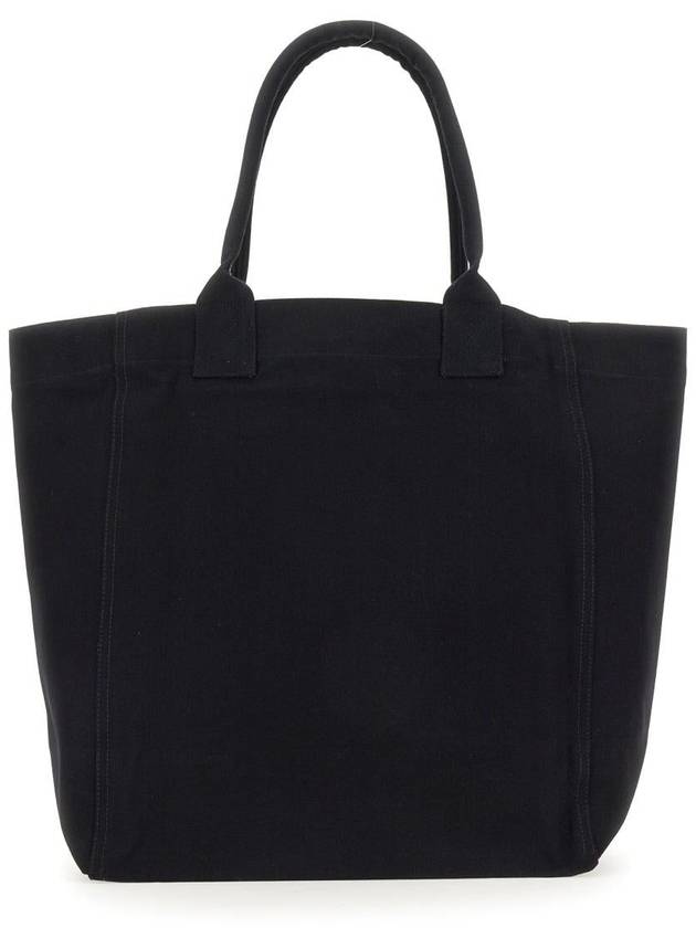 Yenky Logo Tote Bag Black - ISABEL MARANT - BALAAN 4