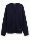 Kenny Merino Wool Cardigan Dark Navy - A.P.C. - BALAAN 2