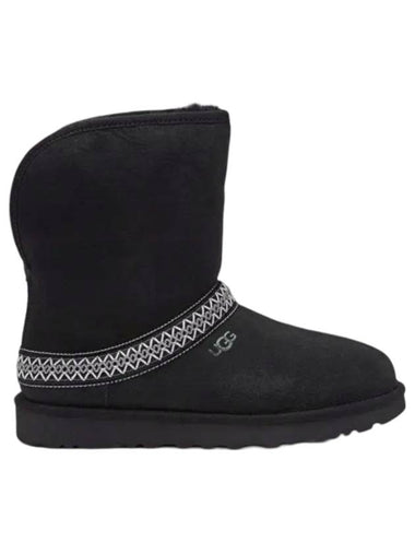 Classic Crescent Short Winter Boots Black - UGG - BALAAN 1