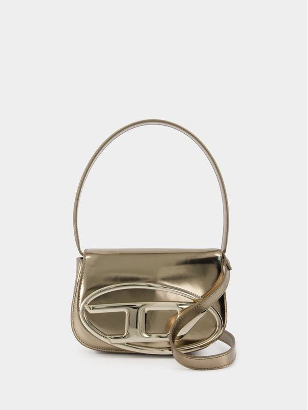 1DR Mirrored Leather Shoulder Bag Bronze - DIESEL - BALAAN 2