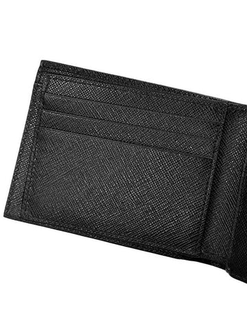 Sartorial 2 View Pocket 6CC Half Wallet Black - MONTBLANC - BALAAN 7