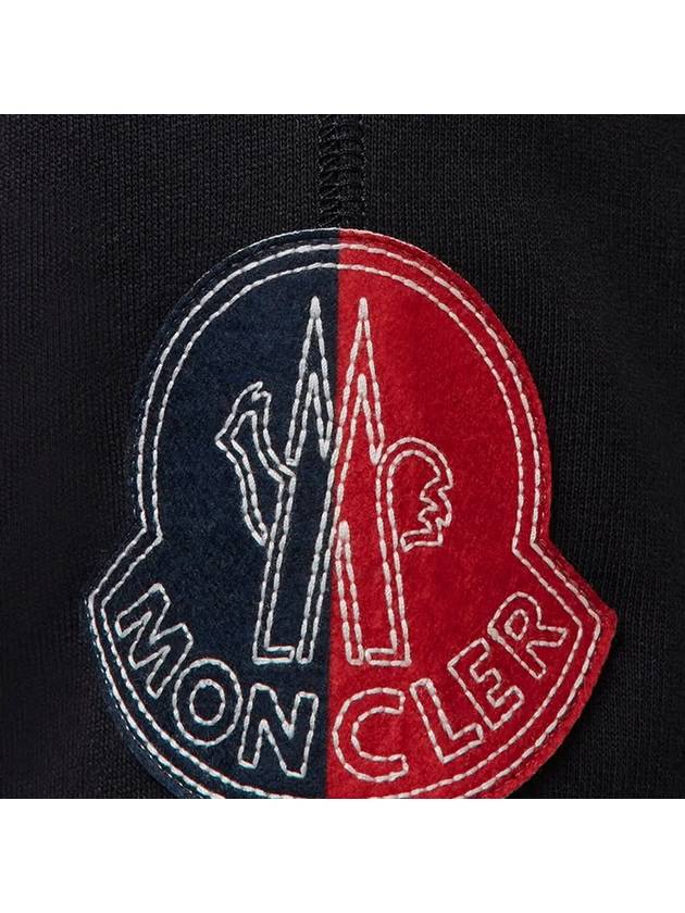 Genius Big Logo Brushed Hood Zipup 8G000 10 809KX 999 - MONCLER - BALAAN 4