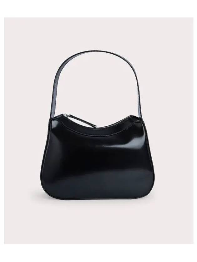 Kiki Box Calf Leather Shoulder Bag Black - BY FAR - BALAAN 2