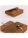 Triangle Logo Re Nylon Cross Bag Brown - PRADA - BALAAN 4