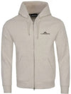 Alpha Hooded Zip-Up Jacket Beige - J.LINDEBERG - BALAAN 2