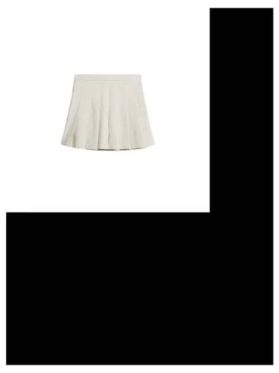 Adina Pleated Skirt Almond Milk - J.LINDEBERG - BALAAN 2