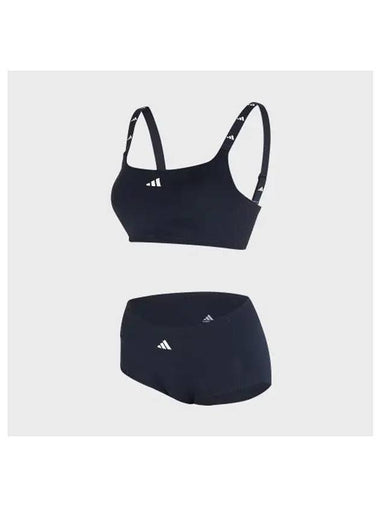 adidas UNDERWEAR Performance Aero Ready Hybrid Bra Panties IND - ADIDAS - BALAAN 1