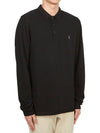 Men's Collar Long Sleeve TShirt MD170H BLACK - ALLSAINTS - BALAAN 3