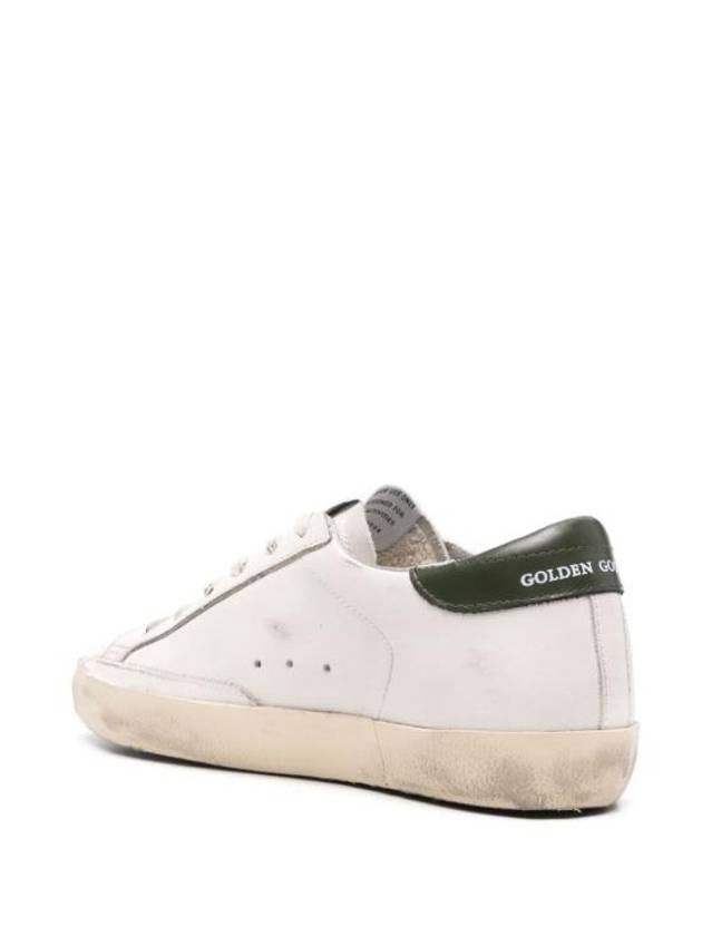 Superstar Dark Green Top Low Top Sneakers White - GOLDEN GOOSE - BALAAN 4