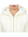 Classic Bunny Zip Up Hoodie White - MOOSE KNUCKLES - BALAAN 7