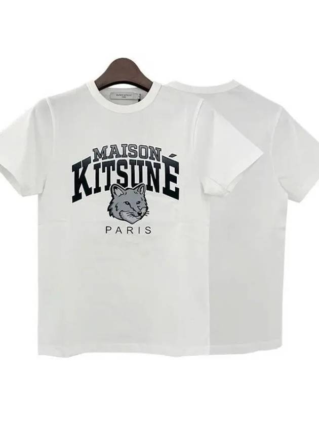 Women s Campus Fox Classic Short Sleeve T shirt 34017047 1095681 - MAISON KITSUNE - BALAAN 1