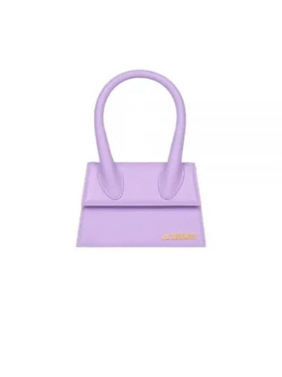 Le Chiquito Moyen Signature Tote Bag Lilac - JACQUEMUS - BALAAN 2