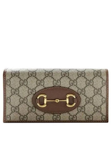 Women s Horsebit Chain Wallet 271535 - GUCCI - BALAAN 1