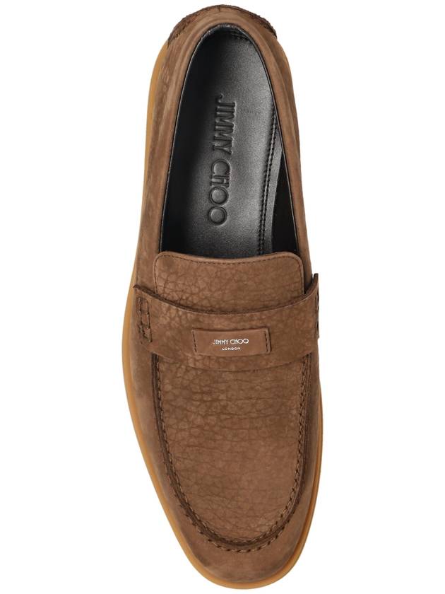 Jimmy Choo Shoes Josh Type Loas, Men's, Brown - JIMMY CHOO - BALAAN 6