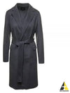 Double face wool cashmere wrap coat - THEORY - BALAAN 2