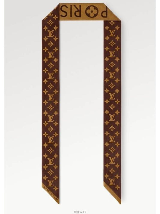 Monogram Infinity BB Scarf Brown - LOUIS VUITTON - BALAAN 2