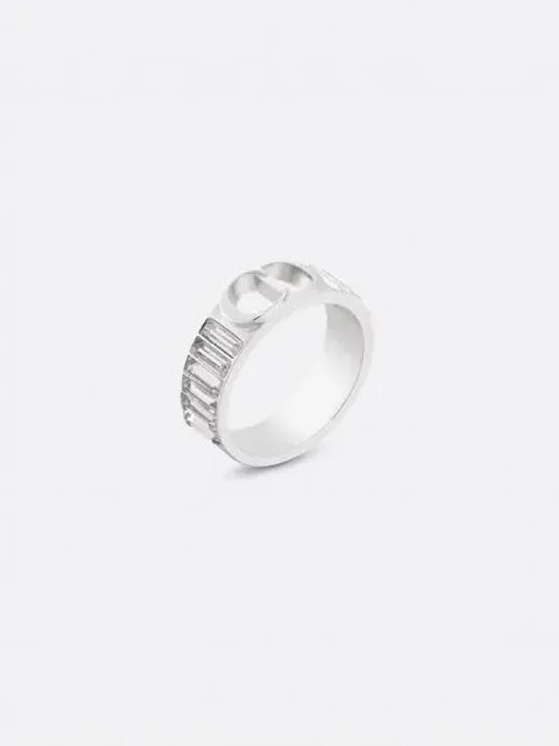 Crystal CD Icon Ring R1556HOMMT D001 - DIOR - BALAAN 1