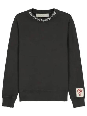 Athena sweatshirt anthracite t shirt - GOLDEN GOOSE - BALAAN 1