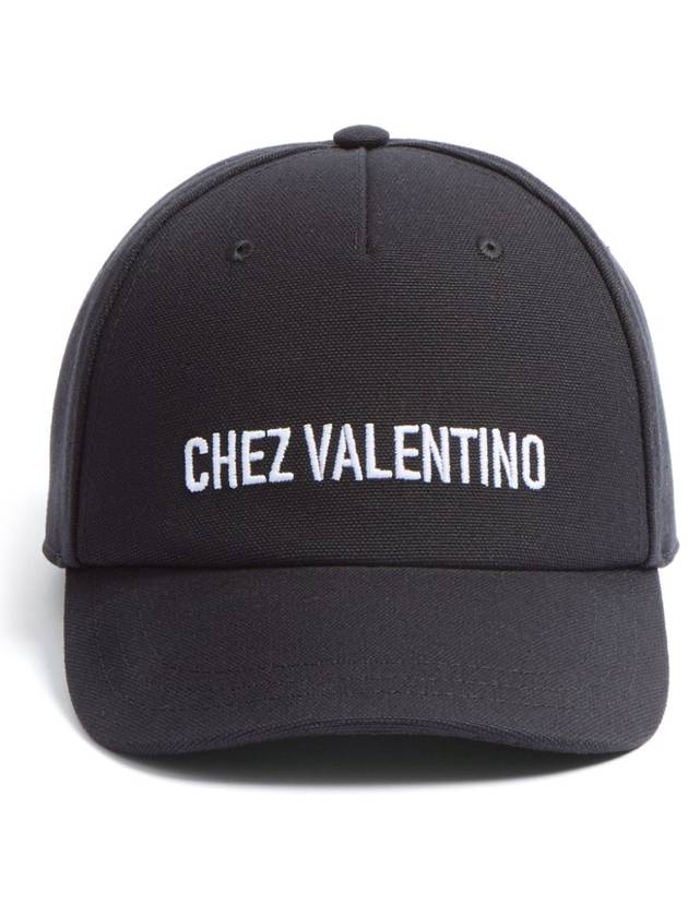 Valentino Garavani Hats Black - VALENTINO - BALAAN 4