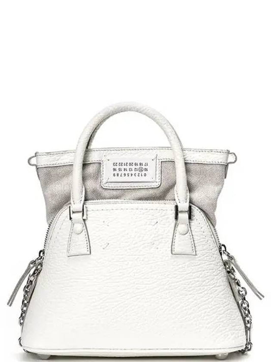 5AC Classique Micro Tote Bag White - MAISON MARGIELA - BALAAN 2