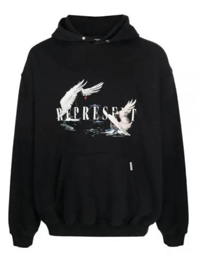 MH4017 171 Swan Hoodie - REPRESENT - BALAAN 1