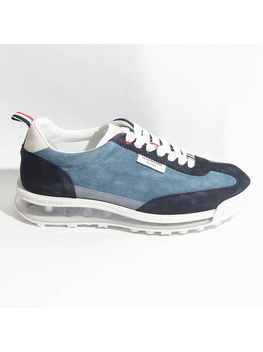 Tech Runner Low Top Sneakers Navy - THOM BROWNE - BALAAN 2