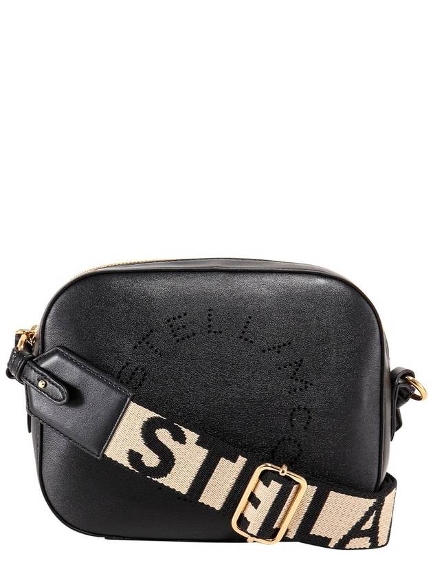 Stella Logo Mini Cross Bag Black - STELLA MCCARTNEY - BALAAN 3