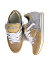 Tropez Height Insole Leather Low Top Sneakers Beige - PHILIPPE MODEL - BALAAN 2