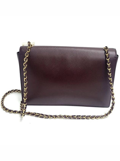 Ferragamo Rouge Calf Barra Shoulder Bag 21E481 - SALVATORE FERRAGAMO - BALAAN 2