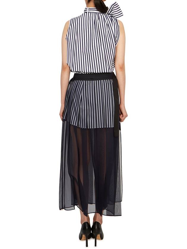 2407254 246 Women s sleeveless long dress - SACAI - BALAAN 6