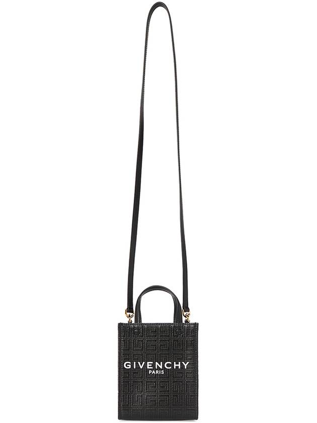 4G Canvas Vertical Mini G Tote Bag Black - GIVENCHY - BALAAN 8