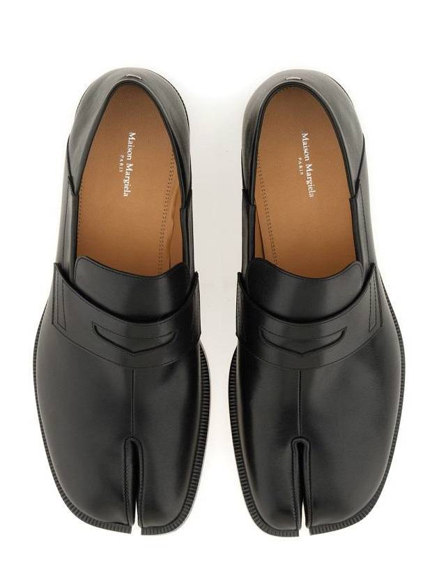 Men's Tabi Leather Loafer Black - MAISON MARGIELA - BALAAN 5