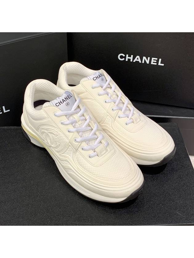 Cruise sneakers ivory white - CHANEL - BALAAN 5