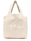 Ninon Logo Print Tote Bag Cream - A.P.C. - BALAAN 2