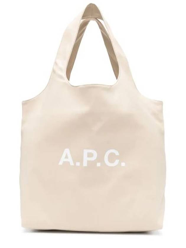 Ninon Logo Print Tote Bag Cream - A.P.C. - BALAAN 2