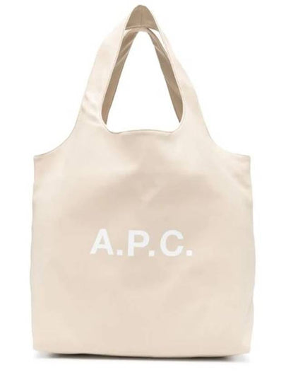 Ninon Logo Print Tote Bag Cream - A.P.C. - BALAAN 2