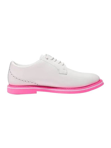 Men's Brogue Heel Gallivant Spikeless White Pink - G/FORE - BALAAN 1