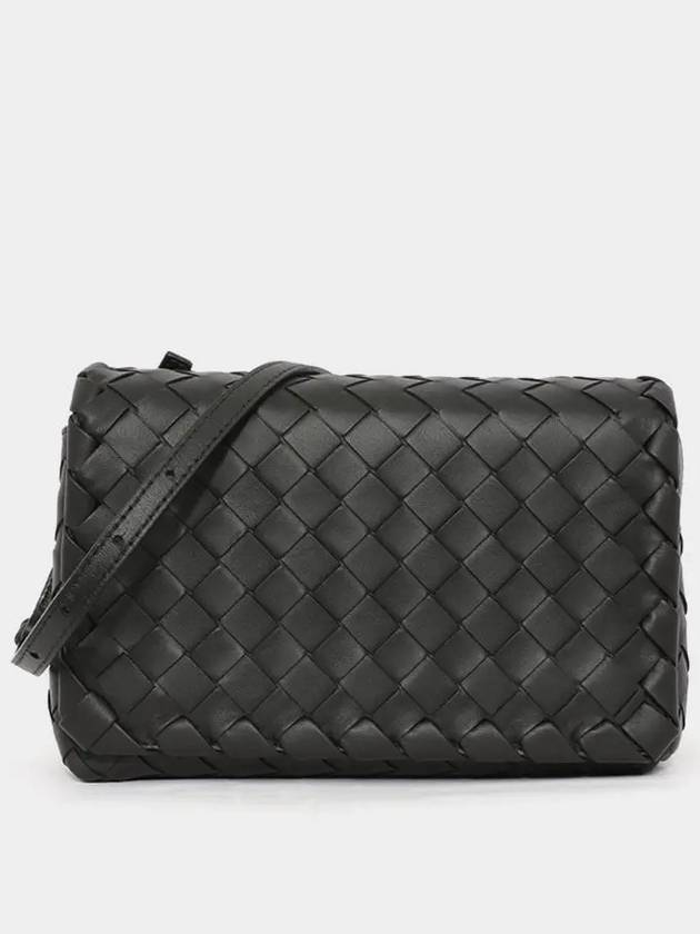 Intrecciato Cross Bag Black - BOTTEGA VENETA - BALAAN 2