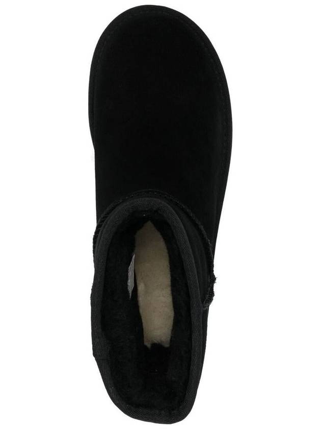 Classic Mini Platform Suede Winter Boots Black - UGG - BALAAN 4