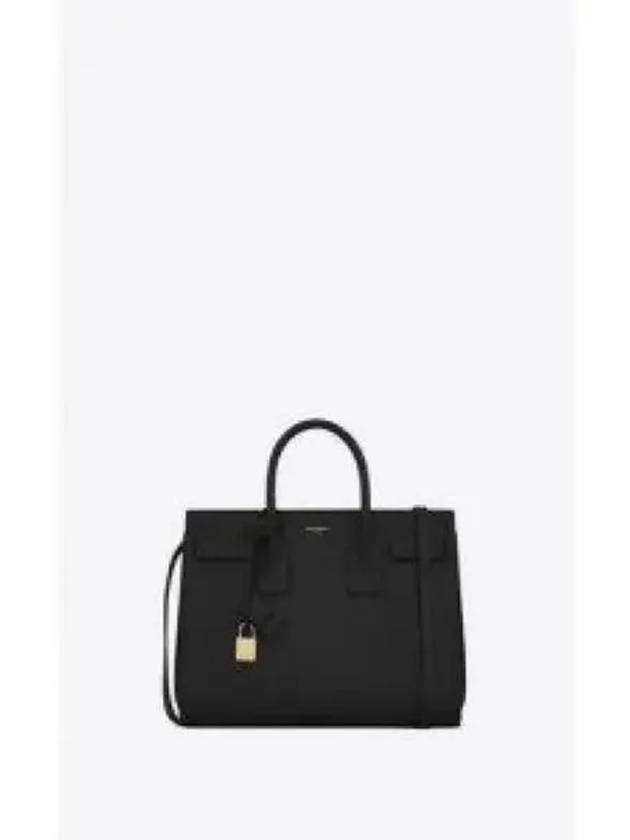 Sac De Jour Classic Small Tote Bag Black - SAINT LAURENT - BALAAN 2